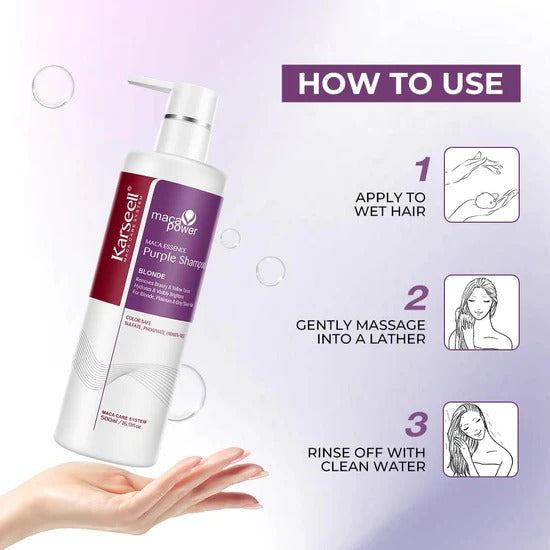 Maca Power - Essence Purple Shampoo (Original)